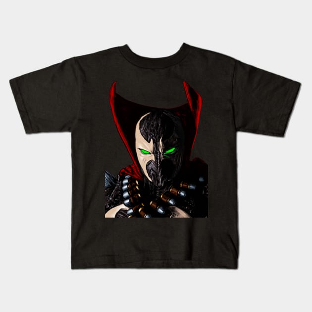 SPAWN (1997) Kids T-Shirt by KregFranco